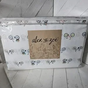 Alex and Zoe | Bedding | Alex And Zoe Full Sheet Set And Pillowcases ...